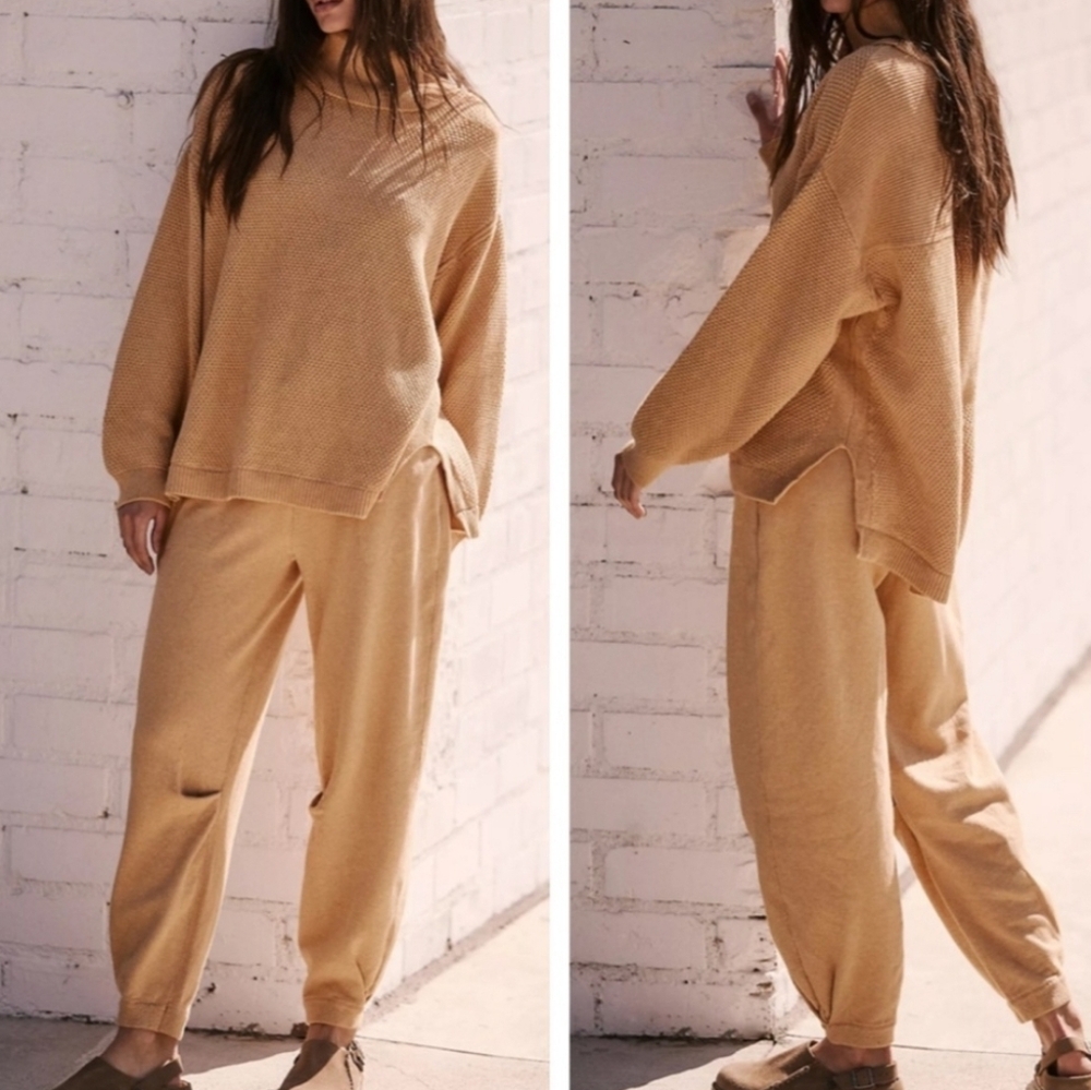 Free People Hailee 2 Piece Turtleneck Sweater Set